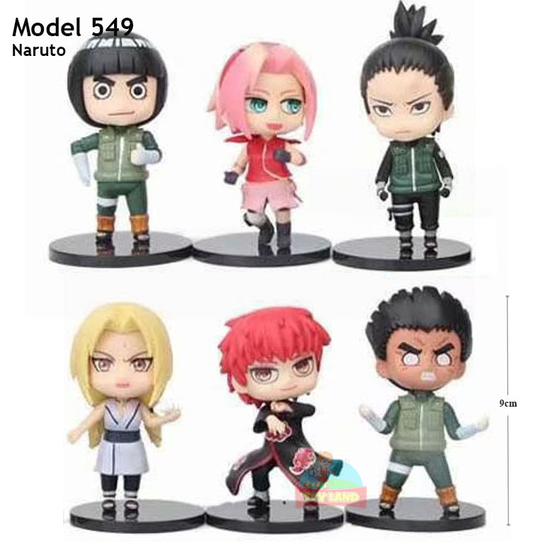 Action Figure Set - Model 549 : Naruto